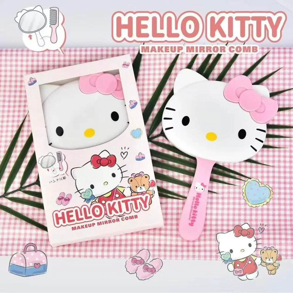Sanrio Pink and White Tools-and-brushes
